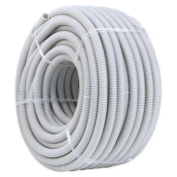 50m roll of Hills Antenna Corrugated Cable Conduit – UV-rated PVC, 20mm