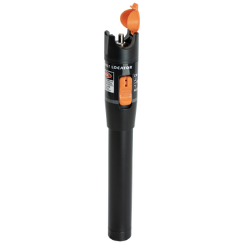 Compact Hills Antenna 16FVFL VFL pen with one-button operation and universal connector, ideal for detecting fibre breaks and bends.