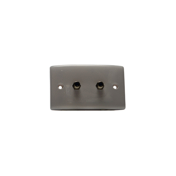 Hills Antenna BC74727 Dual F-Type High Return Loss Wall Plate