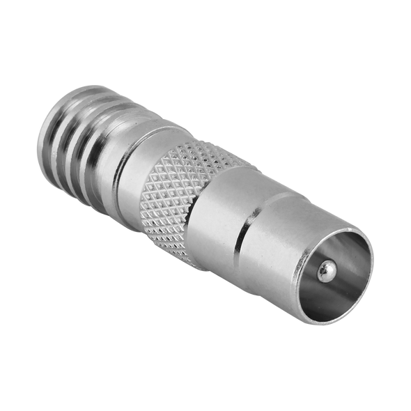 Close-up of BC87157 PAL male pin and hex crimp sleeve