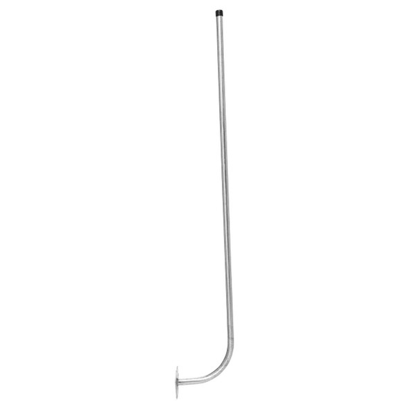 Hot dipped galvanised curved fascia bracket for timber installations