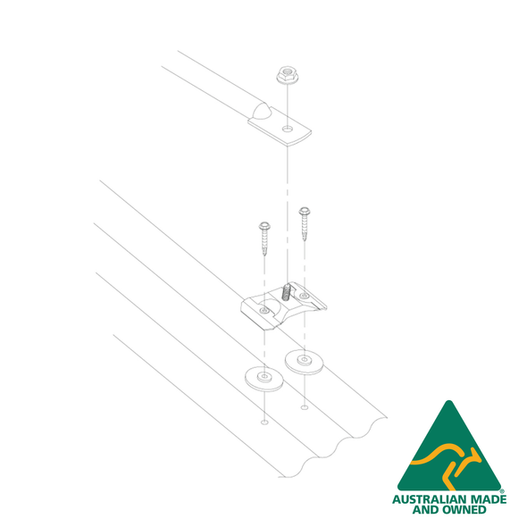 Hills Antenna FB607226 Metal Frame Fleximount Kit