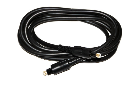 Hills Antenna BC89505 2m Toslink digital audio optical lead with protective dust caps Foxtel approved