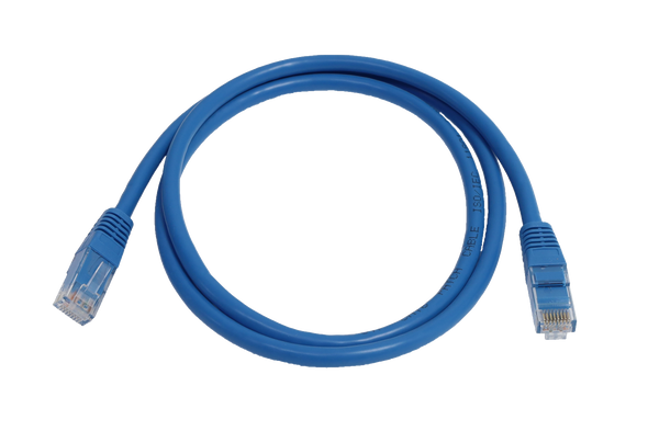 1m High-speed 10GBASE-T CAT6  RJ45 blue patch lead 