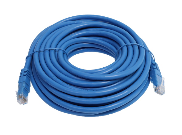 10m High-speed 10GBASE-T CAT6  RJ45 blue patch lead 