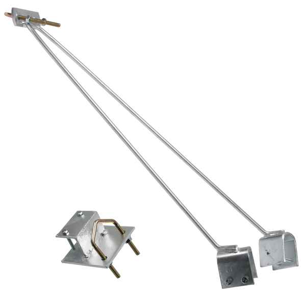 Hills Antenna Strammit Roof Mount  - Wide Foot