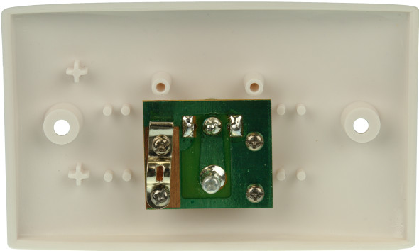 Saddle and screw PAL connector rear view Saddle and screw PAL connector rear view