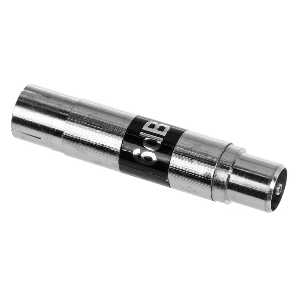 6dB PAL Male to Female TV Attenuator 6dB PAL Male to Female TV Attenuator