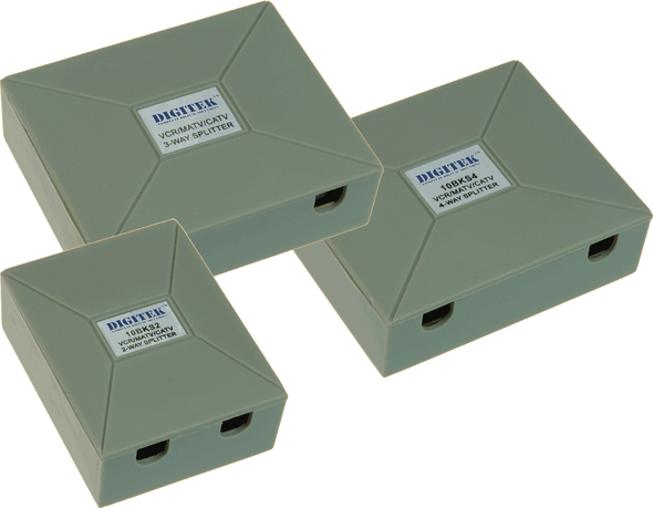 Digitek 3-Way Saddle & Screw Type Splitter