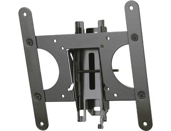 Closeup of fingertip tilt mechanism on Sanus VTVS4-B2 allowing easy 10-degree adjustment