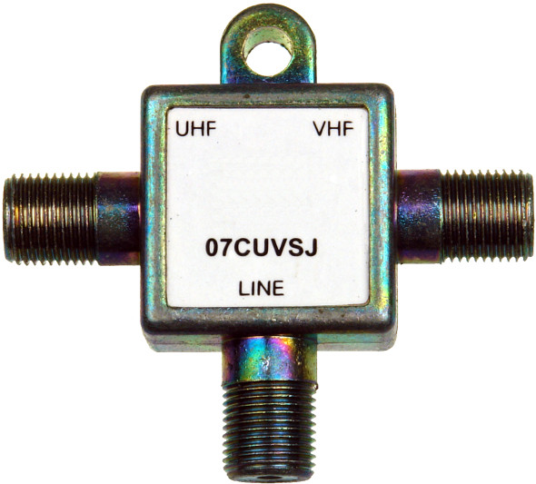 Digitek Indoor Diplexer F Type VHF/UHF