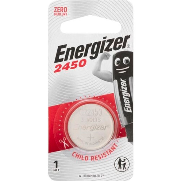 Energizer ECR2450 3V Lithium Coin Battery 1 Pack
