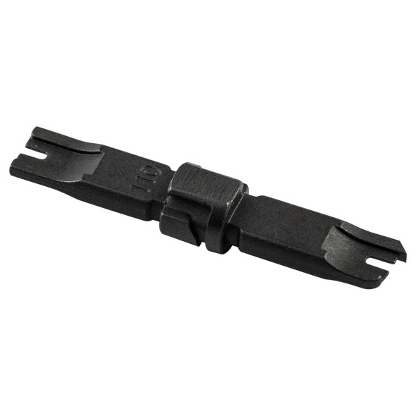 Hanlong 110/88 replacement blade close-up showing reversible high-carbon steel edge for HT-364BR punch down tool