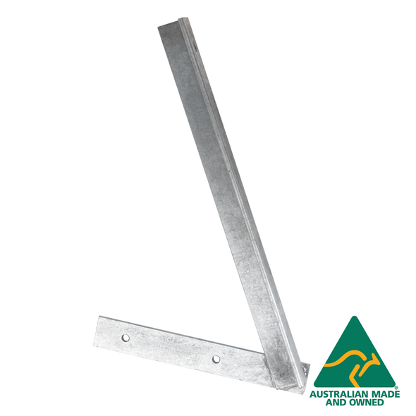 Australian made antenna riser bracket with hot dipped galvanised finish