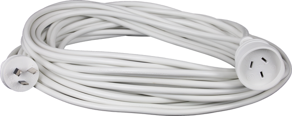 Safe 15m power extension lead for home or office