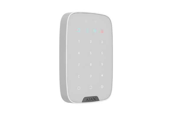 Ajax 2 Way TL Touch KeyPad Plus with RF Proximity (White)