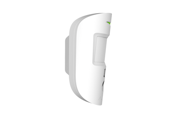 Ajax MotionCam PhoD - 2 Way WL Pet PIR Motion Detector with Snap Shot  Camera to Verify Alarms, Photo On Demeand and on Scenario (White)