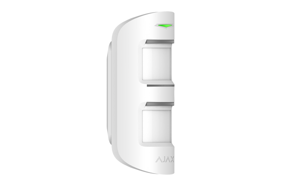 Ajax MotionProtect Outdoor - 2 Way Wireless Twin PIR sensors with Correlation Processing, Grade 3 infrared Antimasking and Adjustable Detection Range