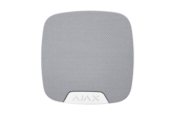 Ajax HomeSiren - 2 Way Wireless Internal Siren with LED Indicator (Silver/White)