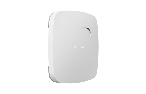 Ajax FireProtect Plus 2.0 (White) -WL Smart Smoke Detector with Temperature and Carbon Monoxide Sensors 915 MHz