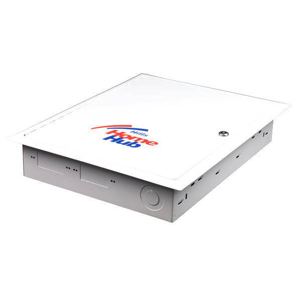 Compact HHH-400E hub with high/low brackets for home security and CCTV