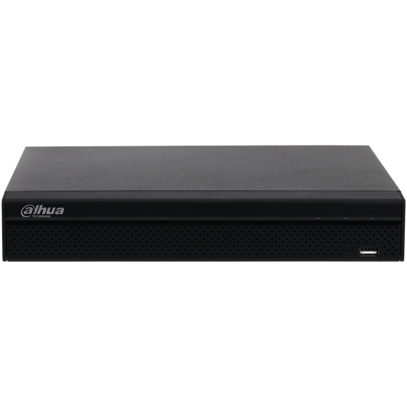 Dahua Lite Series NVR 4-channel compact 1U 4PoE recorder front view Dahua Lite Series NVR 4-channel compact 1U 4PoE recorder front view