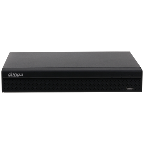 Dahua Lite Series NVR 8-channel compact 1U 8PoE recorder front view Dahua Lite Series NVR 8-channel compact 1U 8PoE recorder front view