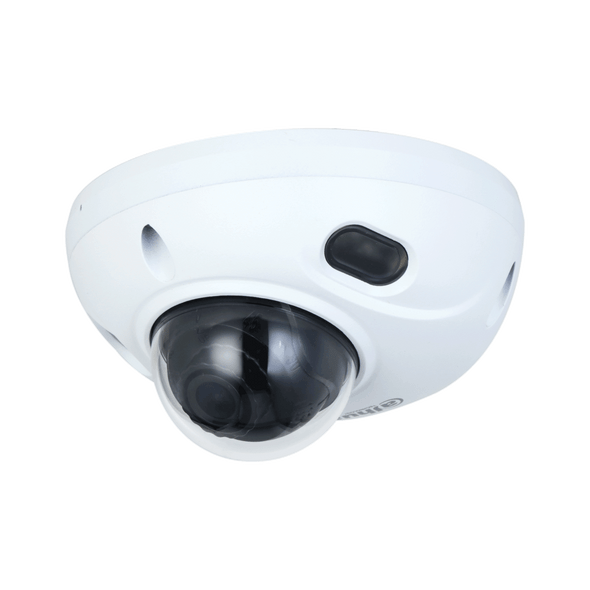Dahua WizSense HDBW3466FP 4MP AI SSA wedge dome camera infographic