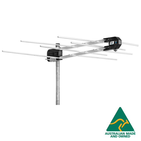 Hills Antenna 01TBV5-4G Tru-Band 5-Element VHF Silver Bullet 4G Antenna