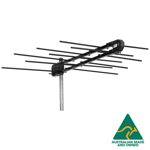 Hills Antenna 01TBV7-4G Tru-Band 7-Element VHF Black Arrow 4G Antenna