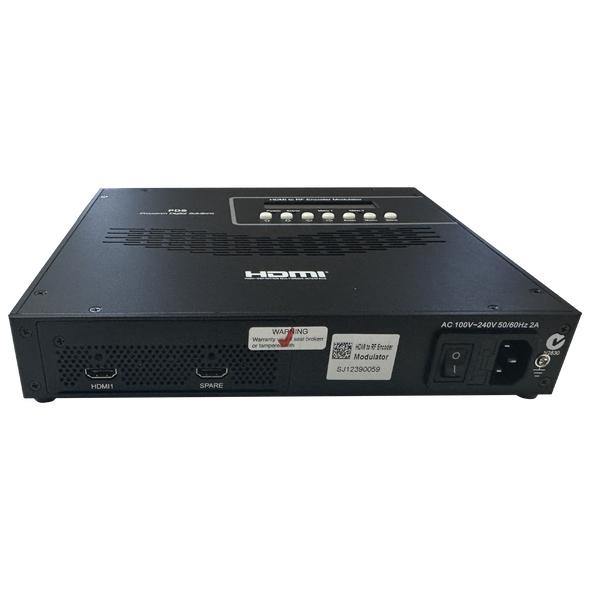Digital video signal modulator HDMI to RF