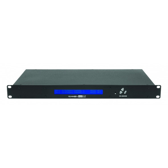 HD-4002DM Quad Input High Definition DVB-T Professional Commercial Modulator with dual MPEG-2/MPEG-4 encoding and IP streaming