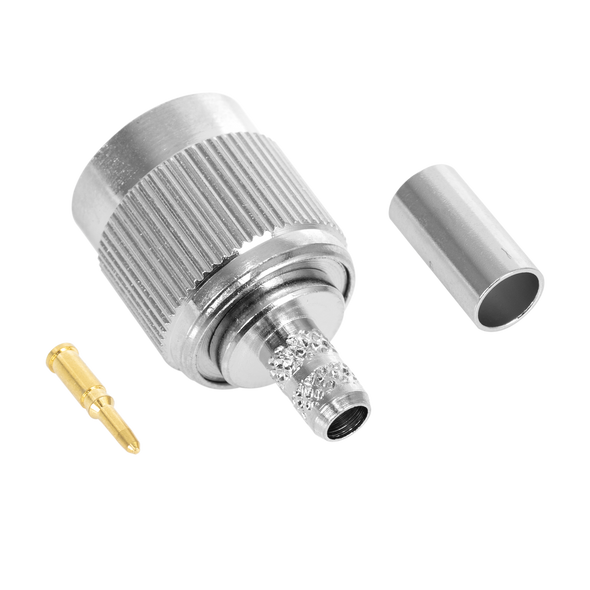 N Type RG58 screw connector for coaxial cables