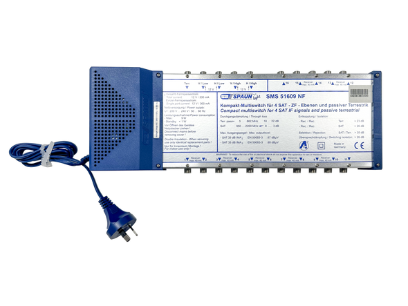 Spaun SMS 51609 NF Multiswitch for 16 receivers