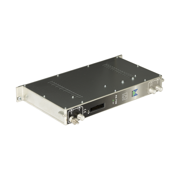 Alcad Broadband Amplifier 119d front angle view