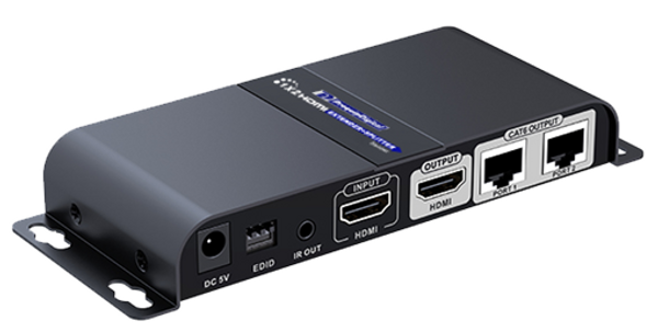 ProquipDigital 1 in 2 Out HDMI Extender Splitter with HDMI Loop Out - Bitek  Pty Ltd