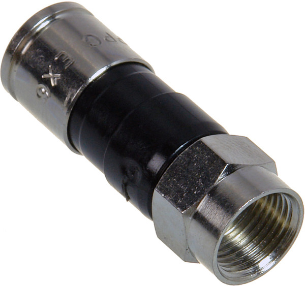 PPC RG6 EX6XL F Type Compression Connector - Bitek Pty Ltd