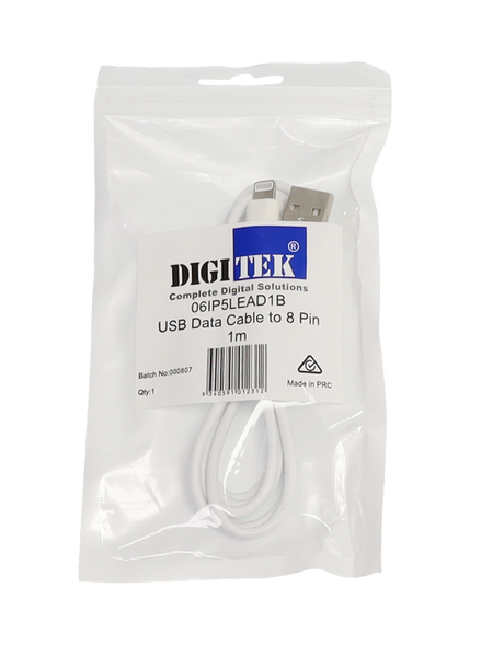 Digitek USB Male to Lightning - 1M