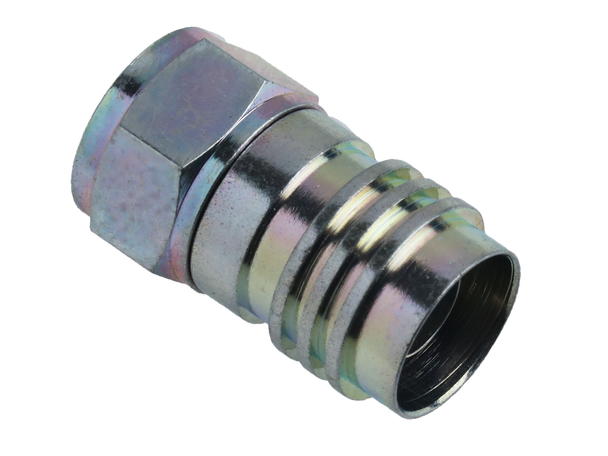 Hills Antenna BC15203A RG6 F-Type male crimp connector with O-ring seal