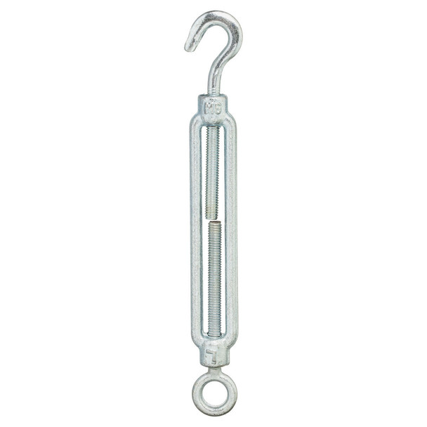 Hills Antenna BC294 8mm hook and eye turnbuckle zinc-coated stee