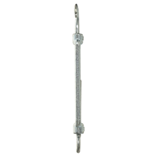 Zinc-coated cast steel finish on Hills Antenna BC294 8mm turnbuckle