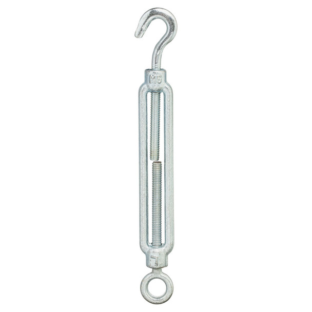 Hills Antenna BC294 8mm hook and eye turnbuckle zinc-coated stee