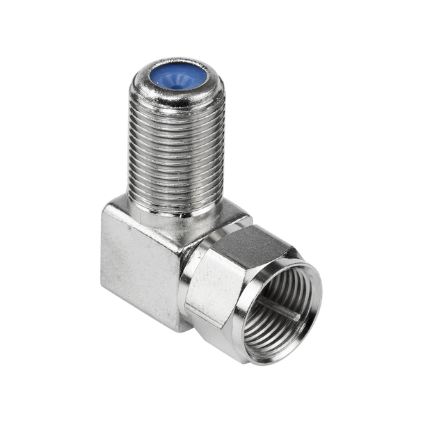 Hills Antenna BC3720HR F-Type Male to Female Right Angle Adaptor Hills Antenna BC3720HR F-Type Male to Female Right Angle Adaptor