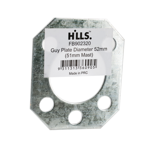 Hills Antenna FB902320 Guy Plate for 52mm Mast