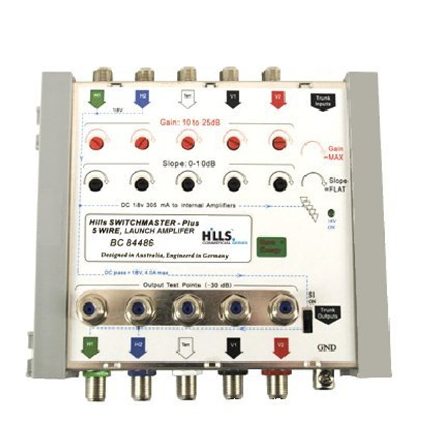 Hills Antenna BC84486 5 Input Launch Amplifier