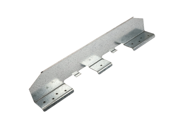 Hills Antenna FB607227 gutter mount metal frame kit ready to be installed on Colorbond roof