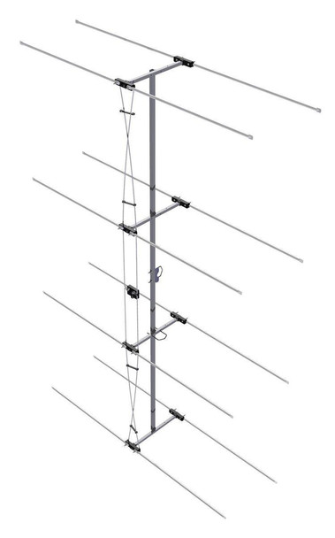 Hills Antenna CA16 single-piece VHF phased array for Band 3 TV signals