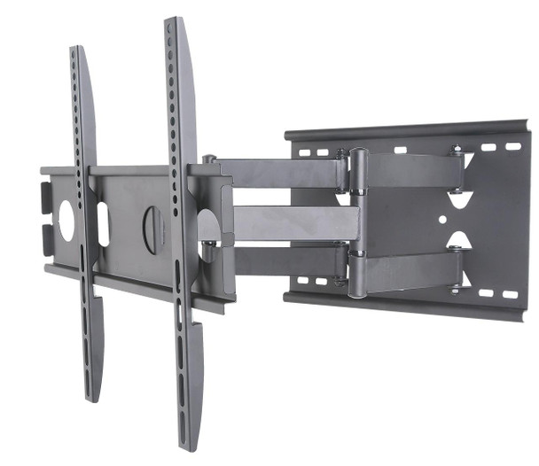 Hills Antenna BC78200 slim full motion TV wall mount 32-55 inch black 2x triple arm extended