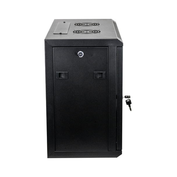 DataTek 9U cabinet with lockable removable side panels