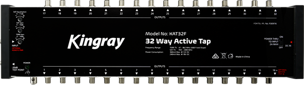 Kingray KAT32F 32 Port Active Tap, Single Input 47-2400MHz Frequency Range